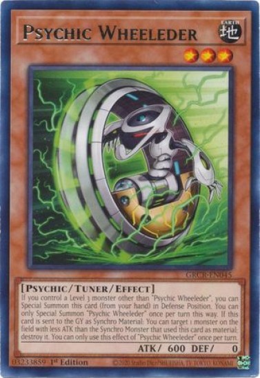 Psychic Wheeleder (GRCR-EN045) - 1st Edition