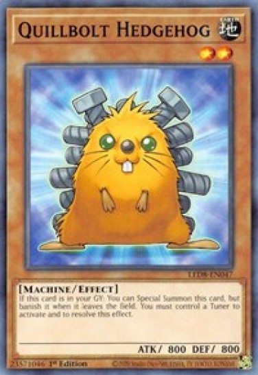 Quillbolt Hedgehog (LED8-EN047) - 1st Edition