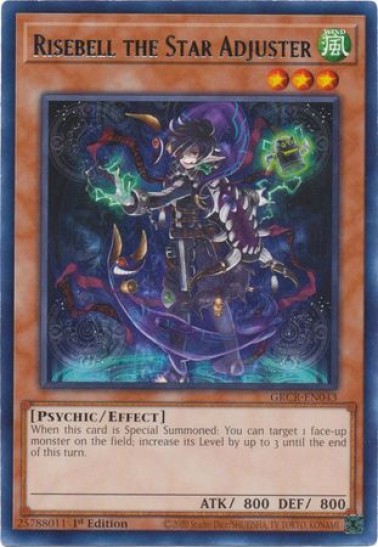 Risebell the Star Adjuster (GRCR-EN043) - 1st Edition