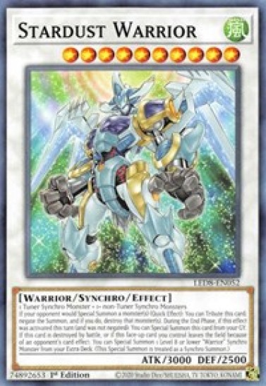 Stardust Warrior (LED8-EN052) - 1st Edition