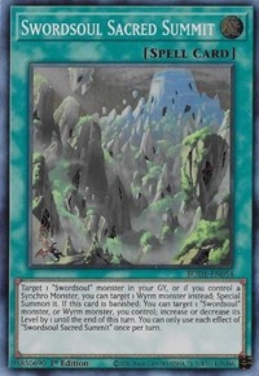 Swordsoul Sacred Summit (BODE-EN054) - 1st Edition