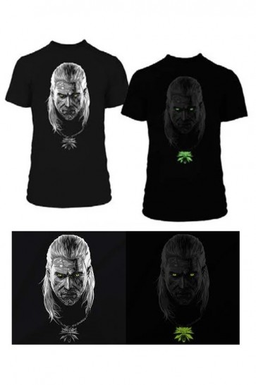 T-Shirt The Witcher Toxicity (Glow in the Dark)