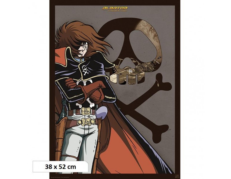 Αφίσα Captain Harlock (38x52)