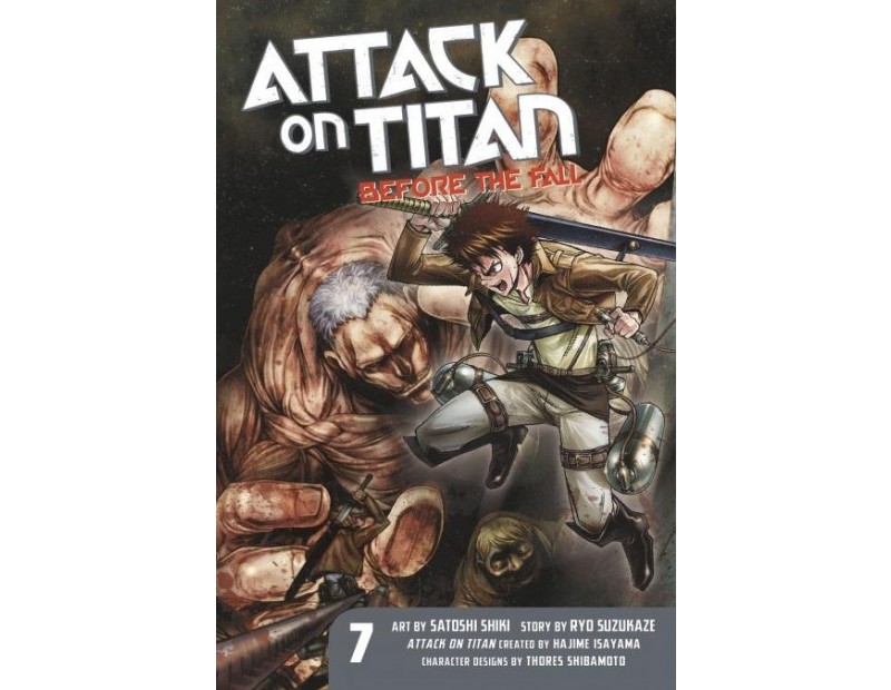 Manga Attack On Titan Before the Fall Τόμος 07 (English)