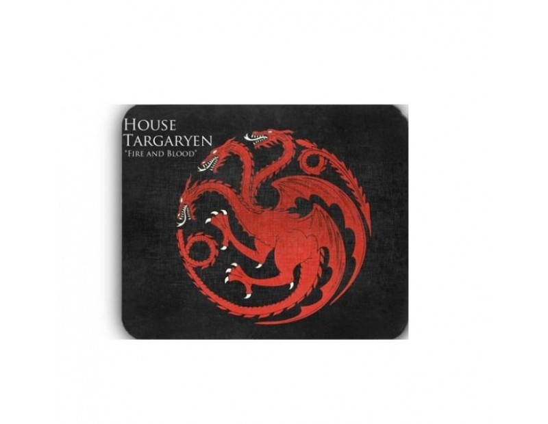 Mousepad House Targaryen - Fire and Blood