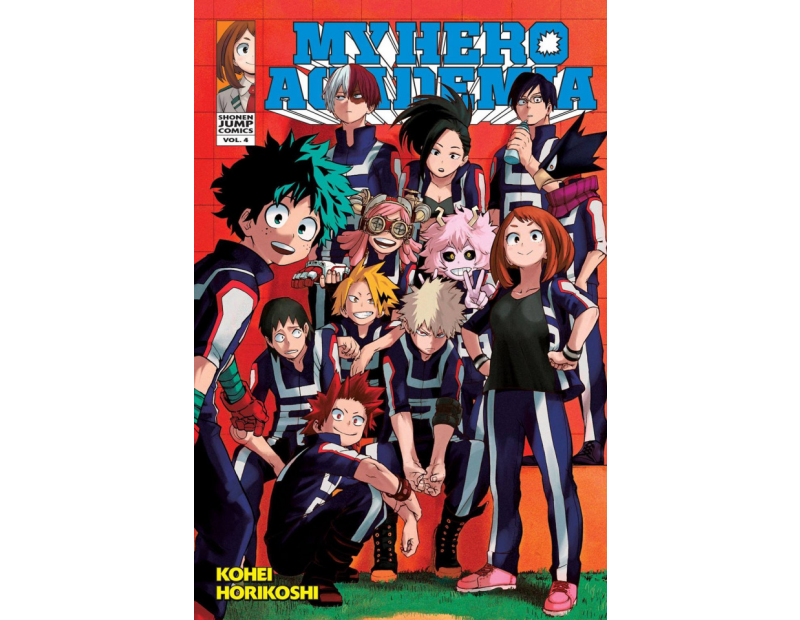 Manga My Hero Academia Τόμος 04 (English)