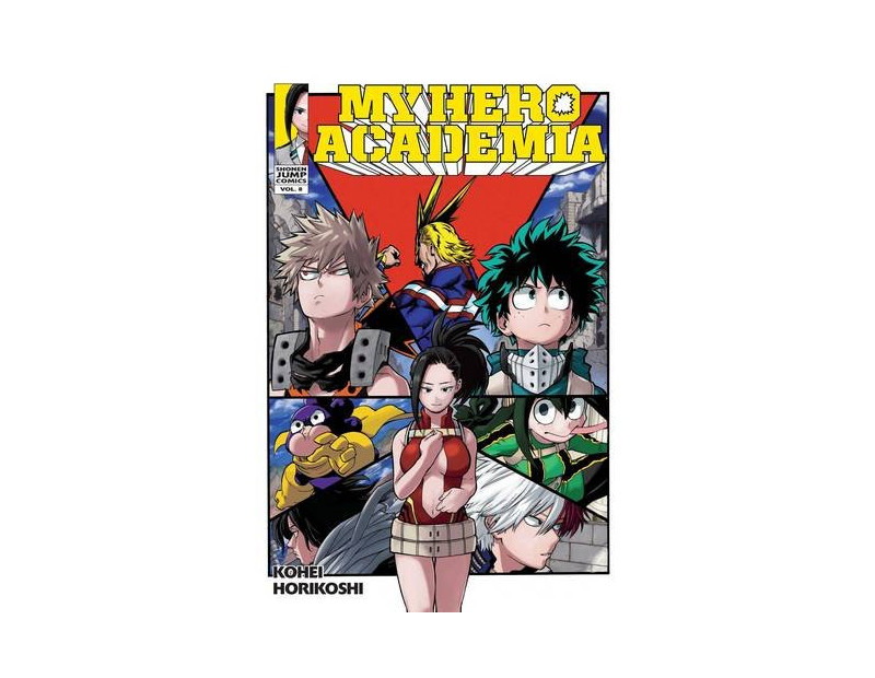 Manga My Hero Academia Τόμος 08 (English)