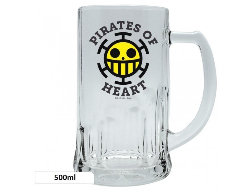 Ποτήρι Μπύρας Heart Pirates (500ml)