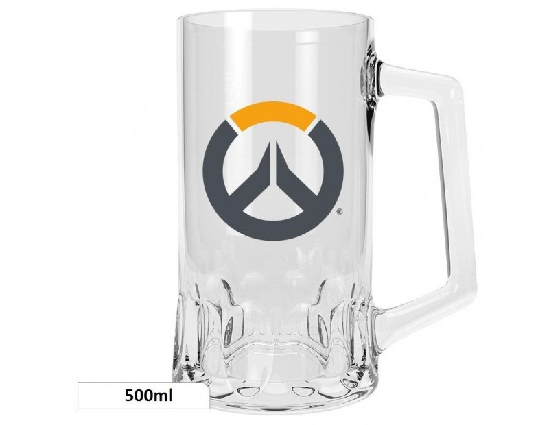 Ποτήρι Μπύρας Logo Overwatch (500ml)