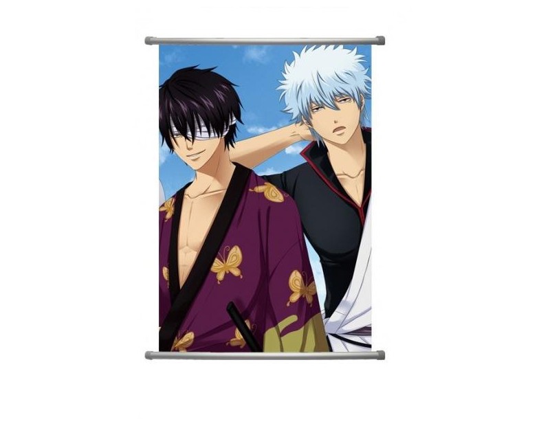 Wall Scroll Gintoki + Shinsuke (60x90)