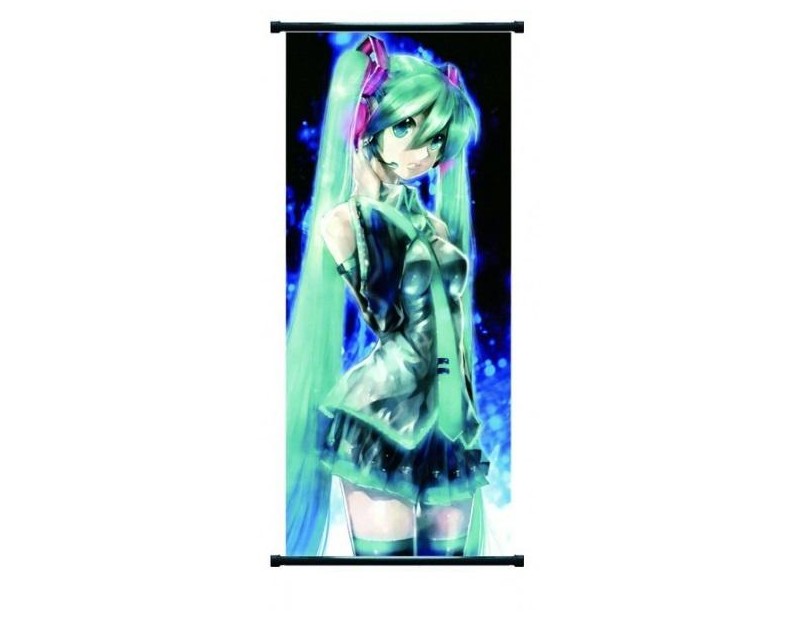 Wall Scroll Hatsune Miku in concert (40x102)