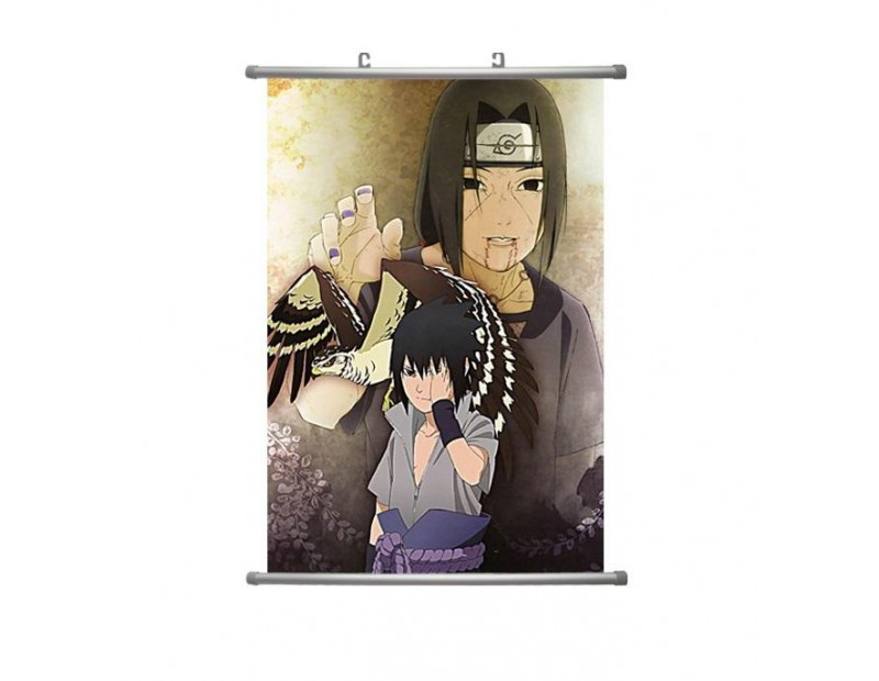 Wall Scroll Itachi and Sasuke (60x90)