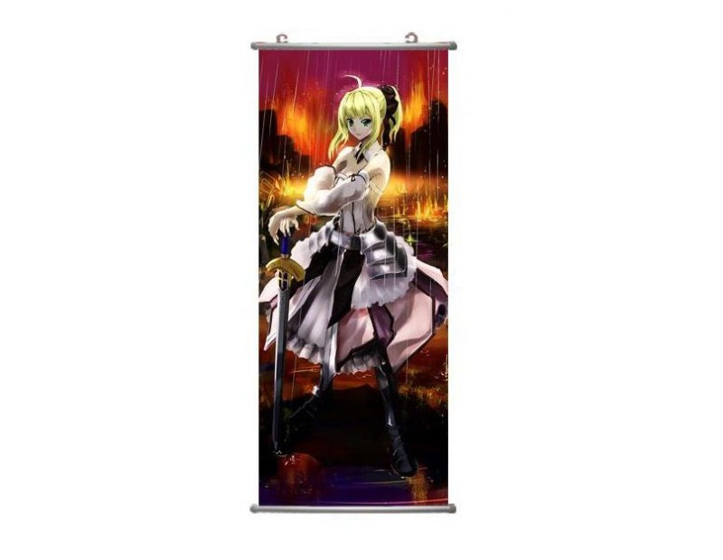 Wall scroll Saber Lily (40x100)