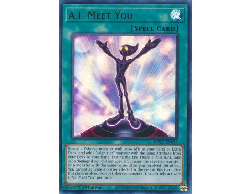 A.I. Meet You (MP22-EN095) - 1st Edition