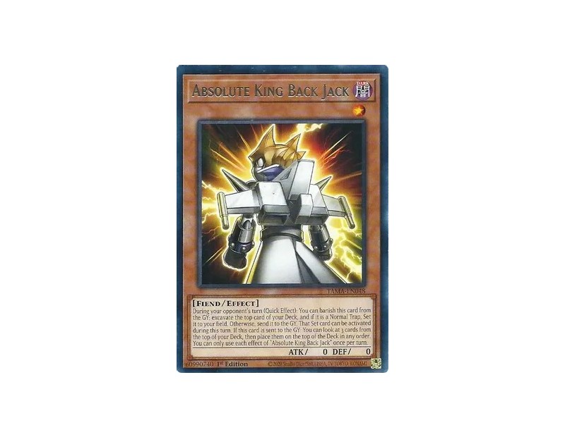 Absolute King Back Jack (TAMA-EN048) - 1st Edition