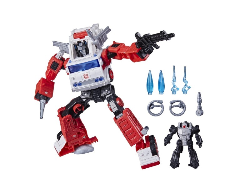 Action Figure Artfire & Nightstick (Transformers: Generations Selects Voyager)