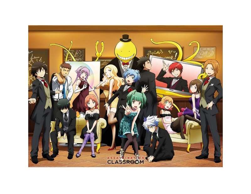 Αφίσα Assassination Classroom Group (52x38)