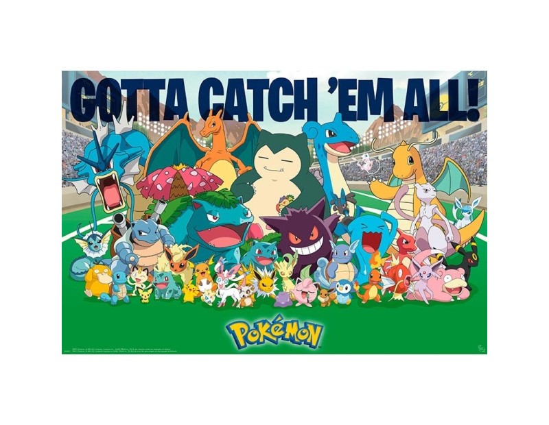 Αφίσα Gotta Catch'em All (91x61)