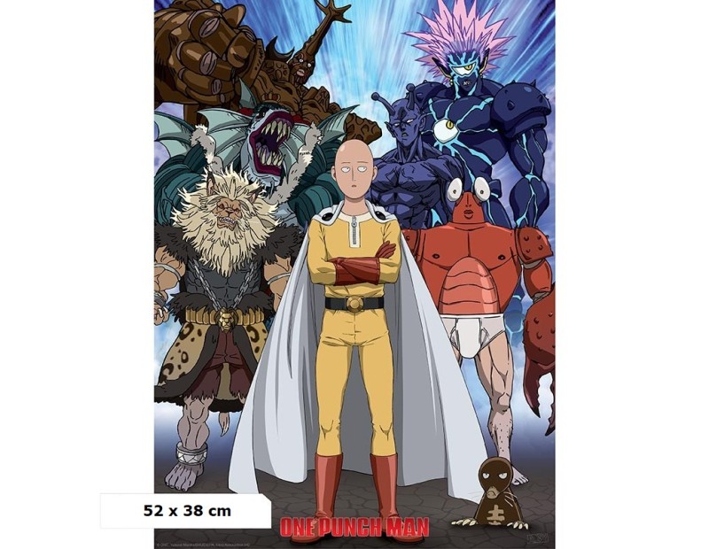 Αφίσα Saitama vs. Vilains (52x38)