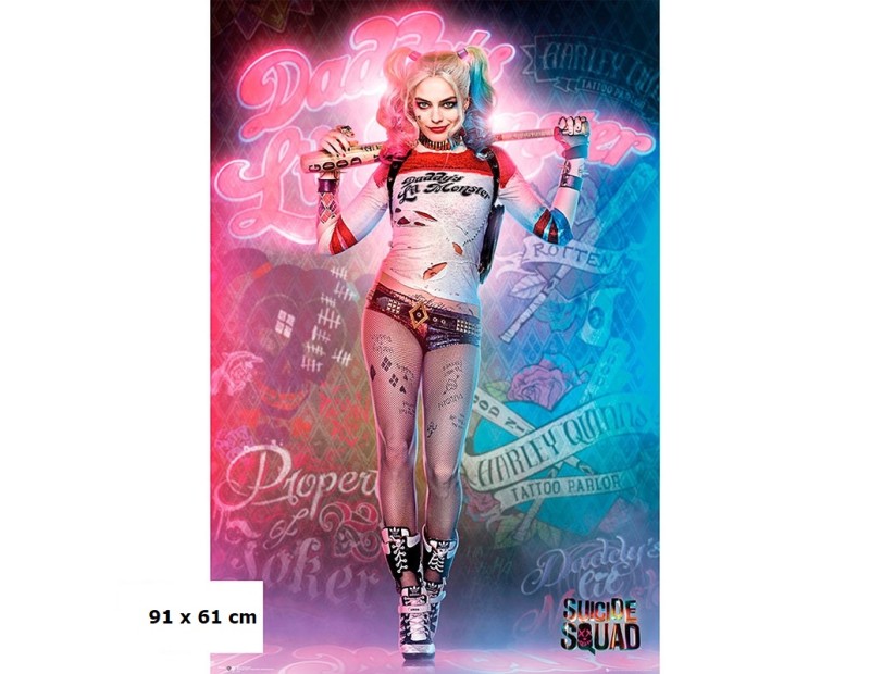 Αφίσα Suicide Squad Harley Quinn (91x61)