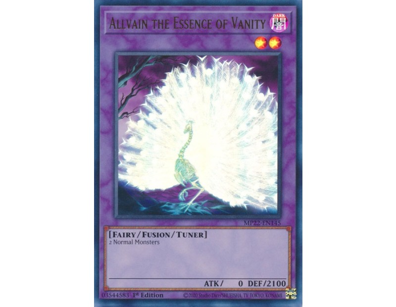 Allvain the Essence of Vanity (MP22-EN145) - 1st Edition