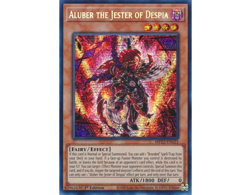 Aluber the Jester of Despia (MP22-EN123) - 1st Edition