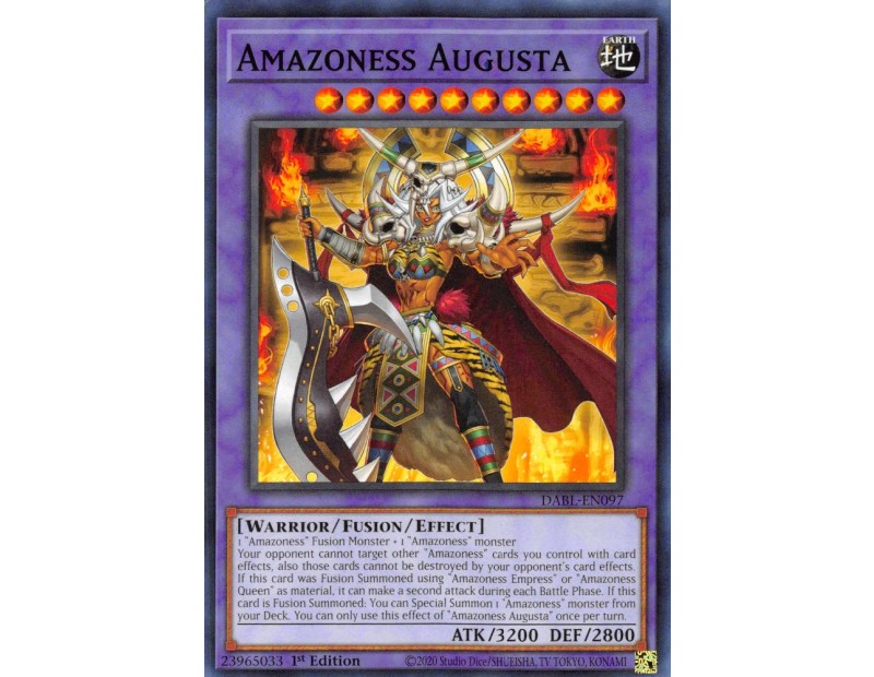 Amazoness Augusta (DABL-EN097) - 1st Edition