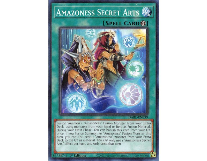 Amazoness Secret Arts (DABL-EN099) - 1st Edition