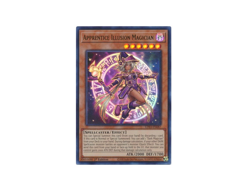 Apprentice Illusion Magician (LDS3-EN087) - 1st Edition