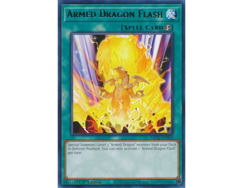 Armed Dragon Flash (MP22-EN029) - 1st Edition