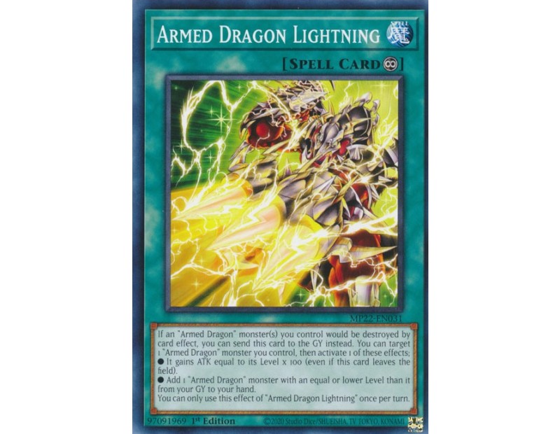 Armed Dragon Lightning (MP22-EN031) - 1st Edition