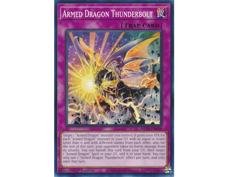 Armed Dragon Thunderbolt (MP22-EN038) - 1st Edition