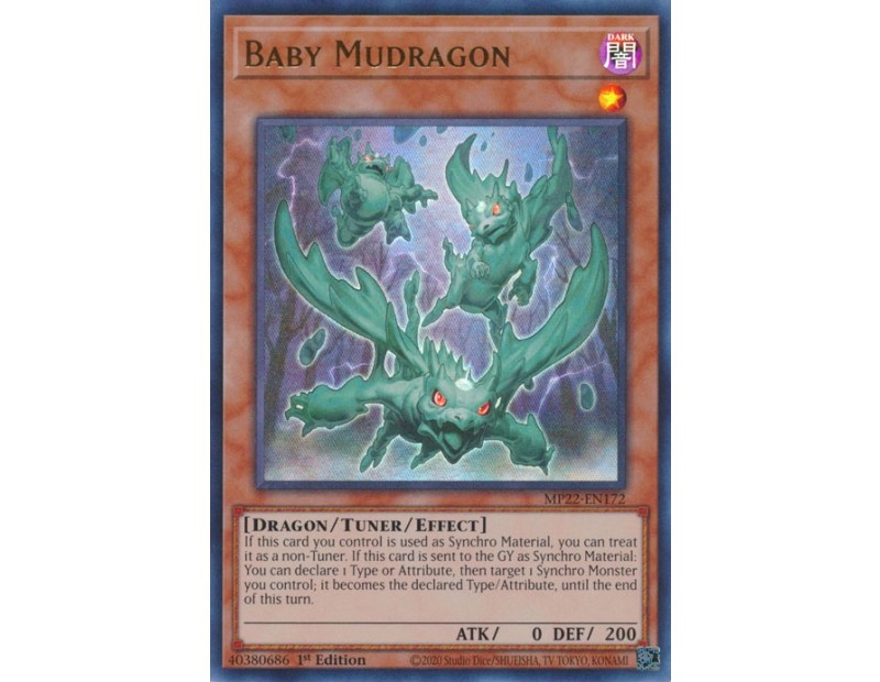 Baby Mudragon (MP22-EN172) - 1st Edition