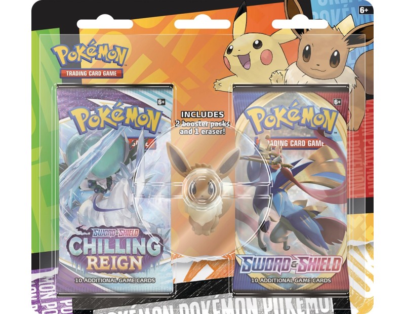 Back to School Eraser Blister - Eevee