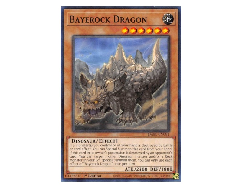 Bayerock Dragon (DABL-EN081) - 1st Edition