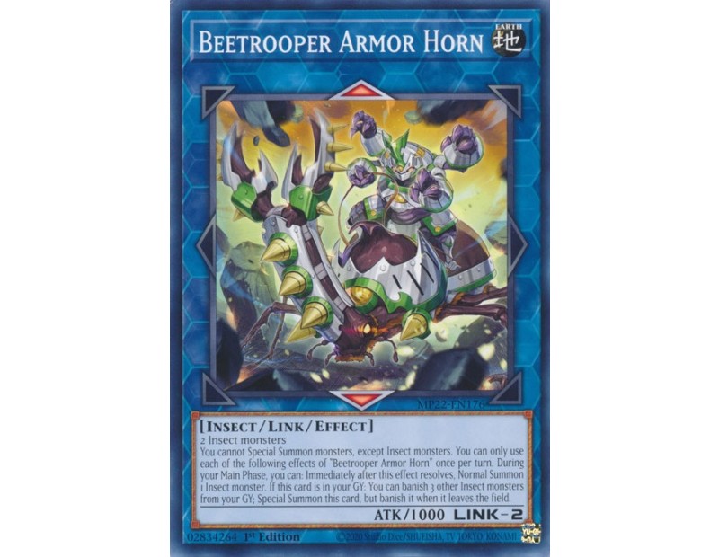 Beetrooper Armor Horn (MP22-EN176) - 1st Edition