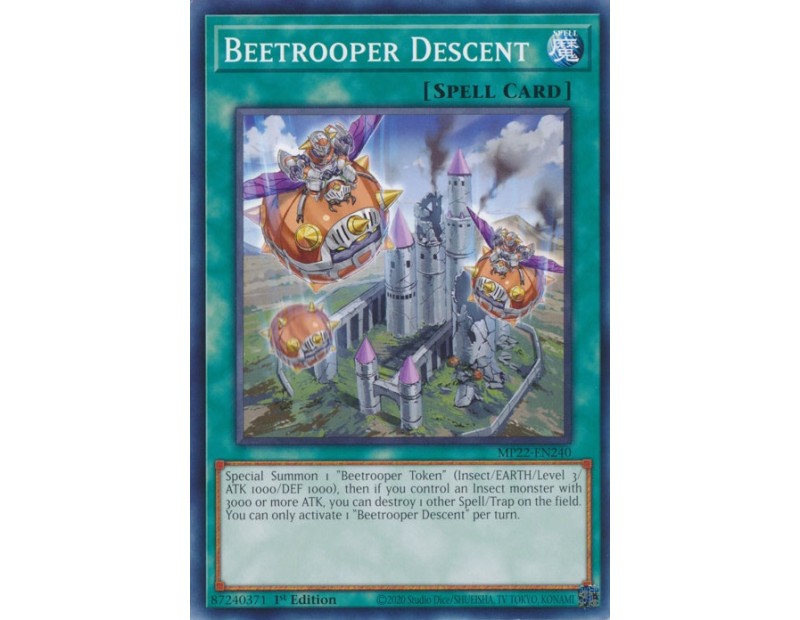 Beetrooper Descent (MP22-EN240) - 1st Edition