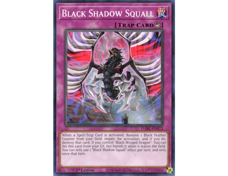 Black Shadow Squall (DABL-EN072) - 1st Edition