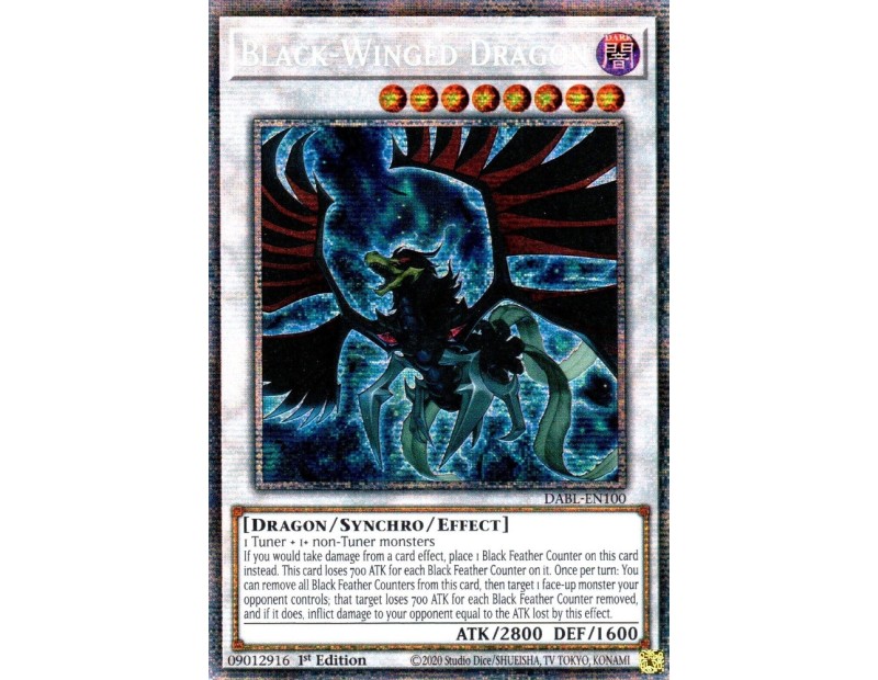 Black-Winged Dragon (DABL-EN100) - 1st Edition