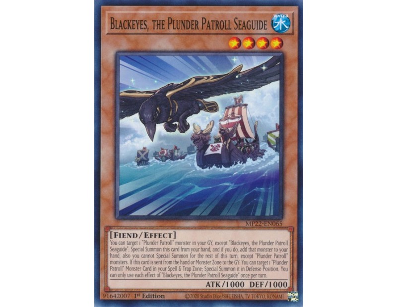 Blackeyes, the Plunder Patroll Seaguide (MP22-EN065) - 1st Edition