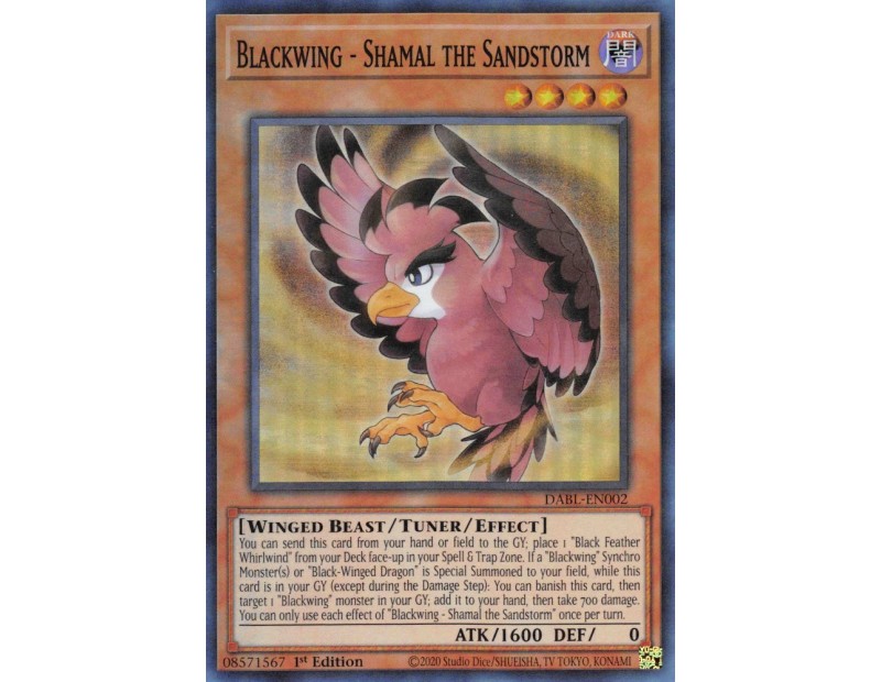 Blackwing - Shamal the Sandstorm (DABL-EN002) - 1st Edition