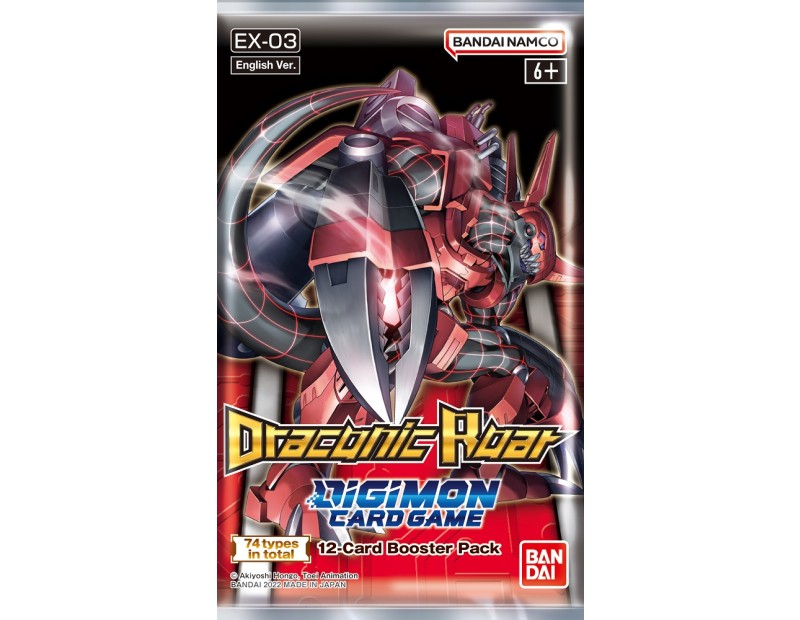 Booster Pack Digimon Draconic Roar (EX-03)