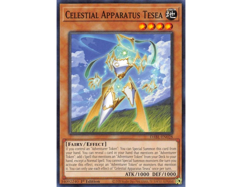 Celestial Apparatus Tesea (DABL-EN028) - 1st Edition