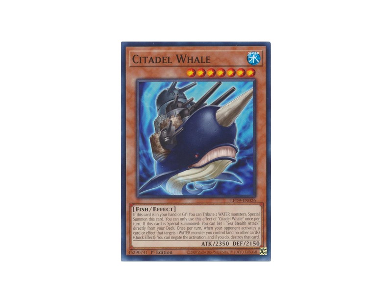 Citadel Whale (LED9-EN026) - 1st Edition