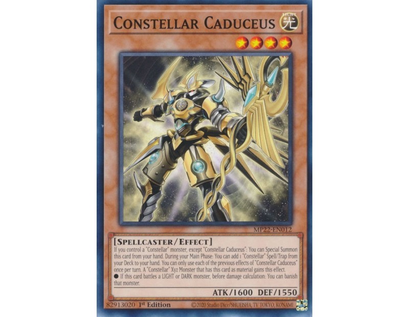 Constellar Caduceus (MP22-EN012) - 1st Edition