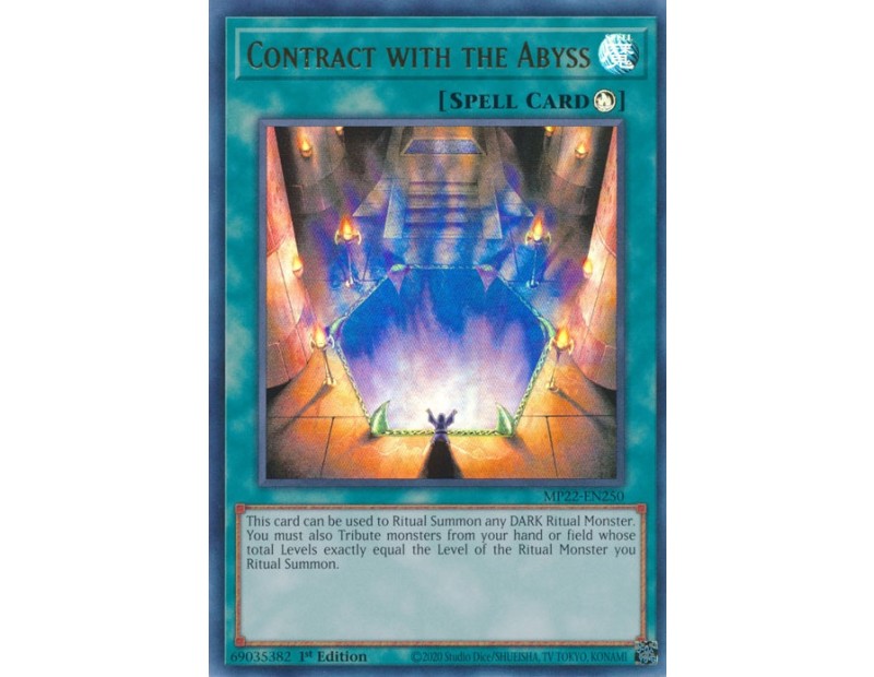 Contract with the Abyss (MP22-EN250) - 1st Edition