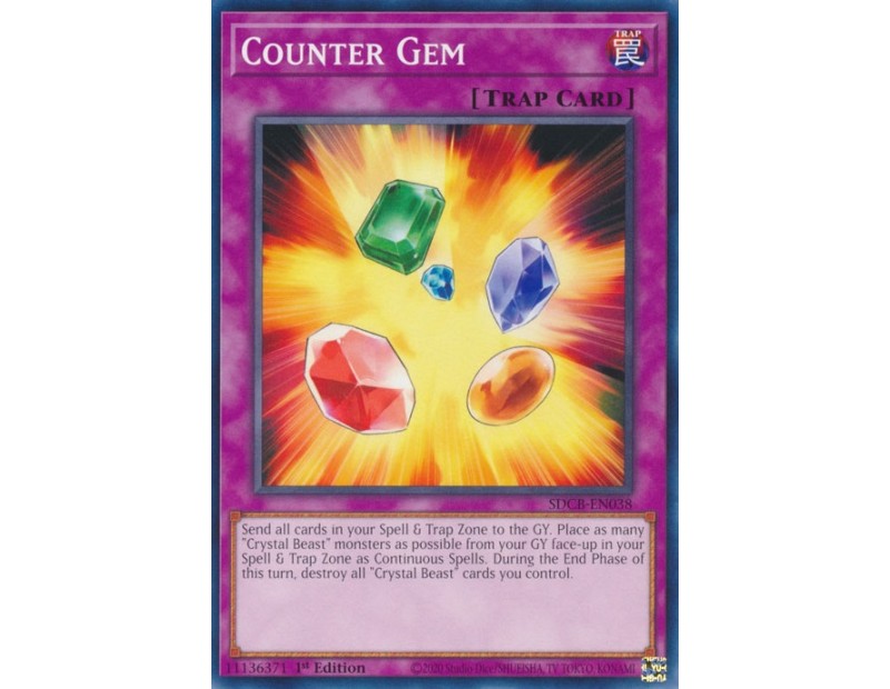Counter Gem (SDCB-EN038) - 1st Edition