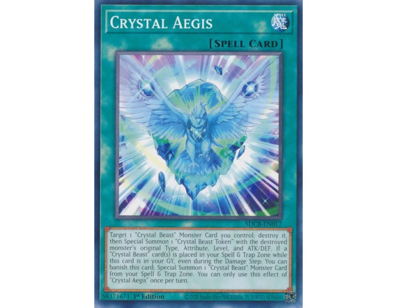 Crystal Aegis (SDCB-EN017) - 1st Edition