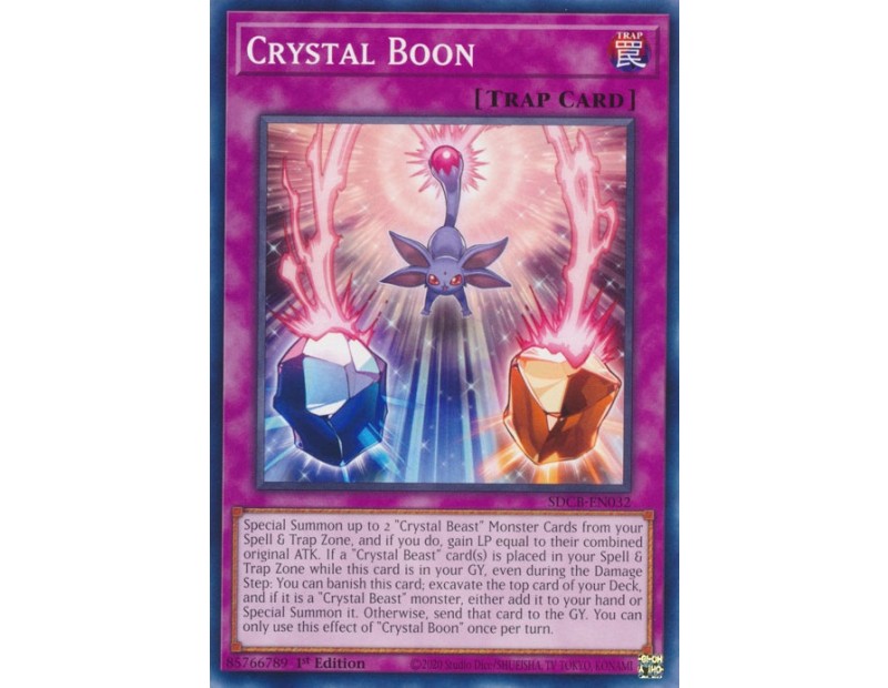 Crystal Boon (SDCB-EN032) - 1st Edition