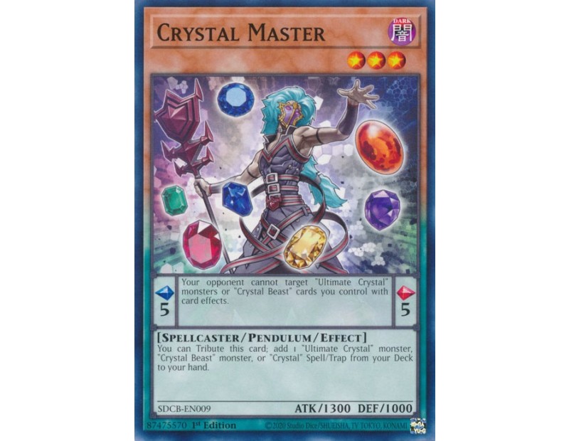 Crystal Master (SDCB-EN009) - 1st Edition
